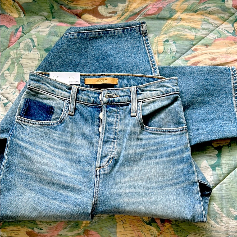 Joe’s Jeans. Straight leg. 25” inseam.